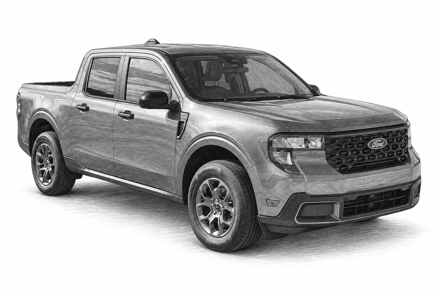 Ford Maverick 2026 sketch