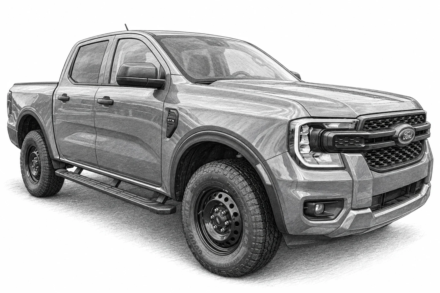 Ford Ranger 2026 sketch